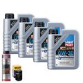 Motoröl 0W30 LIQUI MOLY Special Tec V 4L+HENGST Ölfilter +Ölschlammspülung