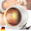 Mini Keramik Heizlüfter 1200W Elektroheizer Wärme Heizung Heizung Heater Mobile