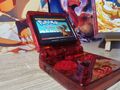 Nintendo Gameboy Advance SP Pokémon Glurak Design AGS 001 Retro Handheld Konsole