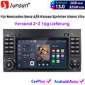 Für Mercedes Benz A/B Klasse Sprinter Viano Vito Android Autoradio Carplay 2+32G