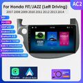 10"Android 10 Autoradio Für Honda Fit Jazz 2007-2014 Sat Nav GPS BT WIFI CarPlay