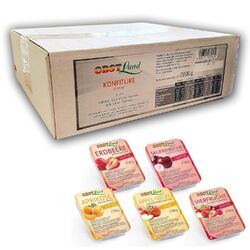 Obstland Konfitüre kleine Portionen 5-fach sortiert 100 x 20g Marmelade