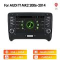 Android 10 Wired carplay DSP RDS 7" GPS Navi Autoradio 2+32G DAB Für Audi TT MK2