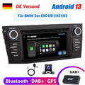 Für BMW 3er E90 E91 E92 E93 DAB+ KAM 7”Autoradio SWC Android 12 32G GPS WIFI FM