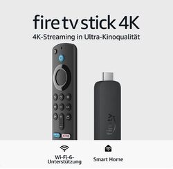 Amazon Fire TV Stick 4K (2. Generation) mit Alexa-Sprachfernbedienung 3. Gen.