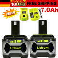 2X 18V 7Ah  Akku für RYOBI ONE& Plus Lithium RB18L50 P108 P104 Batterie