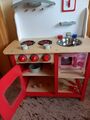 Kinder Küche Spielküche Kinderküche aus Holz mit Kochzubehör