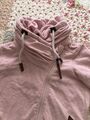 Naketano Sweatjacke Hoodie rosa meliert Gr.M 38 Neuwertig