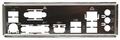 Gigabyte GA-B75M-D3H Rev.1.0 Rev.1.1 Blende - Slotblech - IO Shield   #36624