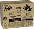 FELIX Katzenfutter nass in Gelee, Sorten-Mix, 120er Pack (120 x 85g)