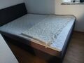 Boxspringbett  Matratzen - inkl.Topper 140x200 cm Anthrazit