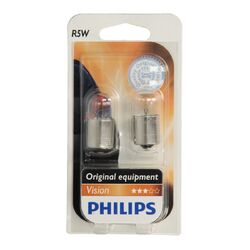 Glühlampe Sekundär PHILIPS R5W Premium 12V/5W, 2 Stück [F]