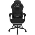 WOLTU Gaming Stuhl, Bürostuhl ergonomisch, Tech-Stoff, Schwarz, GS10sz