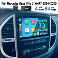 10.1"Android 13 Autoradio 4+64G DAB Für Benz Vito W447 14-21 GPS Navi RDS KAM+