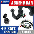 AHK abnehmbar+ES 13p spez für Ford Galaxy 3 III mit Niveauregul. ab 15 WESTFALIA