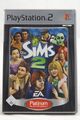 Die Sims 2 -Platinum- (Sony PlayStation 2) PS2 Spiel in OVP - GEBRAUCHT