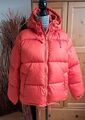 H&M Neuwertige warme Winterjacke Pufferjacket orange Gr. S oversized 