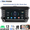 Autoradio Android +Kamera Für VW GOLF 5 6 Passat Touran Tiguan EOS mit GPS Navi 