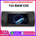 Carplay Android12 Für BMW 5er E39 7er E38 Autoradio GPS DAB+ Navi 32GB WIFI RDS