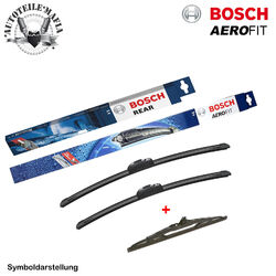 Bosch Aerofit Scheibenwischer Set Vorne + HINTEN für VW Bora Variant Golf IV