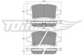 TOMEX Brakes Bremsbelagsatz, Scheibenbremse TX 17-88 für OPEL