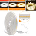 COB LED Streifen 220V 230V Stripe Band Lichtschlauch Leiste Kette Lichtband IP67