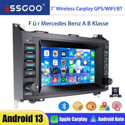 Autoradio Für Mercedes-Benz A B Klasse Vito W169 W639 W245 GPS NAVI Android 13