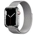 Apple Watch Series 7 45mm Cellular silber Edelstahl Sehr Gut – Refurbished