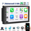 2+32GB KAM+ Doppel 2 DIN 7 Zoll Autoradio Android 13 Carplay GPS Navi RDS ASP BT