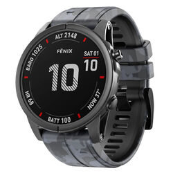 Für GARMIN Fenix 7 7X 6X/6Pro Fenix 5X/5 Plus/3 HR/S60 QuickFit Silikon Armband