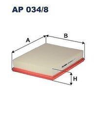 Luftfilter Filtron FÜR Mercedes 470 Renault Alaskan Nissan Navara 15-> Ap034/8