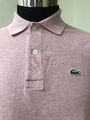 Lacoste Polo-Shirt, Herren, Slim Fit, rosa, Gr.S(3)