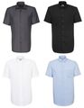 Seidensticker Herren Hemd Shirt Modern Fit klassisches Kurzarmhemd