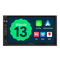 7" IPS Screen Android 13 Doppel DIN Autoradio GPS Navi CarPlay Bluetooth RDS USB