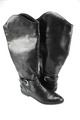 Zara Gr.40 Damen Stiefel Stiefelette Boots Leder Schwarz  TOP  E 926