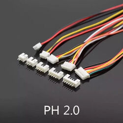 JST PH kompatibles Kabel 2.0 Micro Mini Stecker 2mm 2 3 4 5pin 26AWG +Buchse PH2