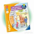 RAVENSBURGER tiptoi® Buch - Wieso Weshalb Warum? - Wir entdecken Pferde u. Ponys