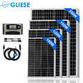 200W 12V Solarmodul Solarpanel Kit Monokristallin Photovoltaik Wohnmobil Camping