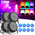 10x 270W Par Strahler RGBWA+UV 18LEDs Par Bühnenlicht DMX dj Party Lichteffekte