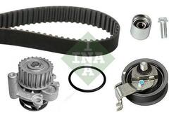 INA 530 0344 30 Wasserpumpe + Zahnriemensatz für VW Golf IV Schrägheck (1J1)