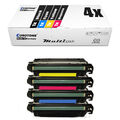 4x Eurotone ECO Toner für HP LaserJet Enterprise 500 color M-551-xh M-551-dn