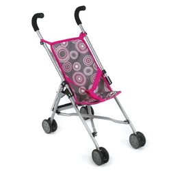 Bayer Chic 2000 Puppen Mini-Buggy ROMA Hot Pink Pearls