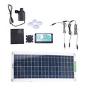 50W Solarwasserpumpe DC12V 800L/H GeräUscharme Solarwasserbrunnenpumpe Gart9135