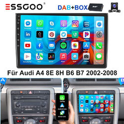 Für Audi A4 8E 8H B6 B7 2000-2009 Android 13 Autoradio DAB+ Carplay GPS Navi KAM