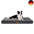 Orthopädisches Hundebett mittelgroße Hunde - 91x69x7.6cm Hundekissen flauschig H