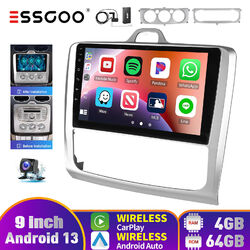 Android 13 DAB+ Carplay Autoradio GPS Cam 4+64G Für Ford Focus MK2 MK II 04-2011