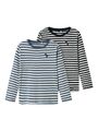 Name it Jungen Langarmshirts 2er Pack Gr. 92-128 NMMVILLY 2P LS SLIM TOP
