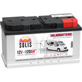 SOLIS 120AH 12V USV Solarbatterie Boot Wohnmobil Versorgung Solar Batterie 100Ah