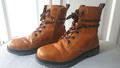 TOM TAILOR Stiefeletten Boots Stiefel GR 38 cognac braun Lack curry orange