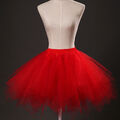 Tütü Tutu Ballettrock Tüllrock 3-5 Lagen Petticoat Fasching Karneval Rock Kleid